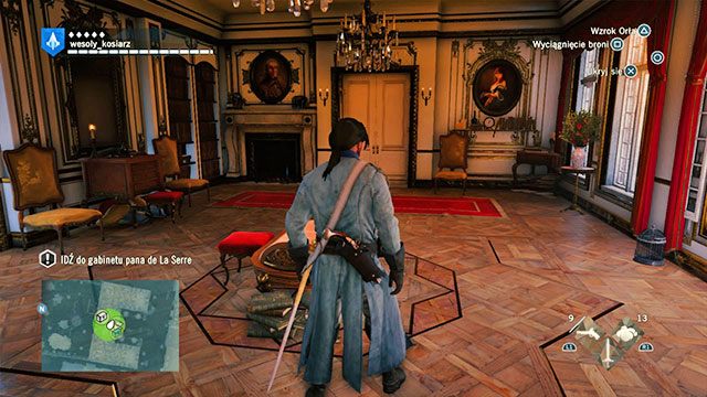 Na początek idź do gabinetu pana de la Serre - 03 - Śmietanka towarzyska | Solucja AC Unity - Assassins Creed: Unity - poradnik do gry