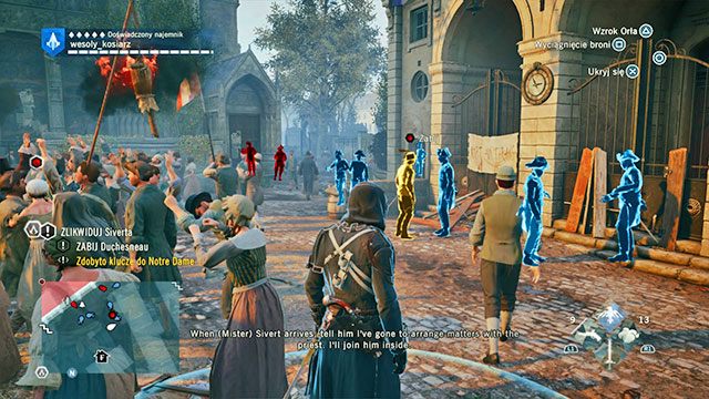 Jego śmierć pozwoli skorzystać z konfesjonału. - 02 - Spowiedź | Solucja AC Unity - Assassins Creed: Unity - poradnik do gry