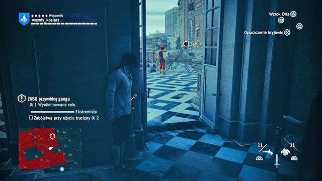 Twój cel znajduje się na dziedzińcu. - 01 - Na dnie | Solucja AC Unity - Assassins Creed: Unity - poradnik do gry