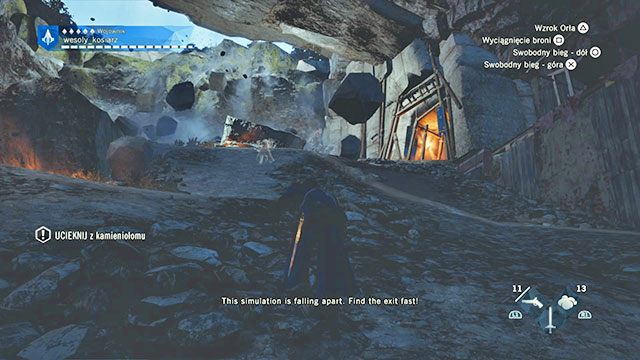 Unikaj kamieni i biegnij do przejścia. - 03 - Bastylia (Most Serwerowy) | Solucja AC Unity - Assassins Creed: Unity - poradnik do gry