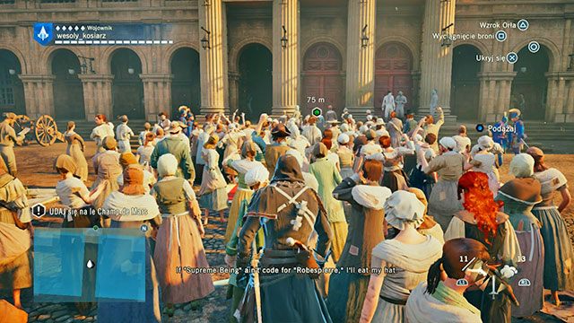 Na początek idź za Elise - 01 - Istota Najwyższa | Solucja AC Unity - Assassins Creed: Unity - poradnik do gry
