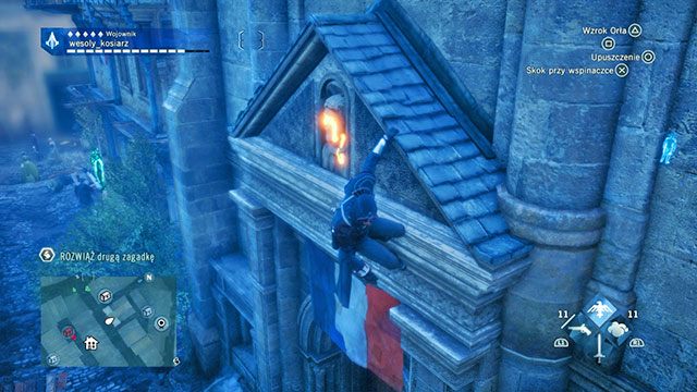 Drugą odpowiedź znajdziesz na terenie Palais de Justice, nad drzwiami do kościoła - Zadania poboczne | Cite - mapa w AC Unity - Assassins Creed: Unity - poradnik do gry