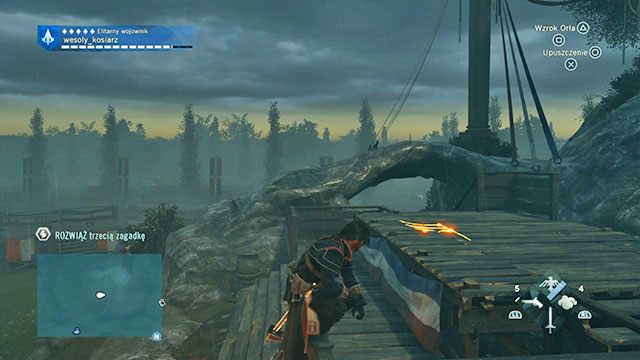 Trzecią odpowiedź znajdziesz na Polu Marsowym, na platformie obok posągu Najwyższej Istoty - Zadania poboczne | Invalides - mapa w AC Unity - Assassins Creed: Unity - poradnik do gry