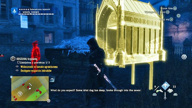 Zejście do kanałów. - 02 - Umarł król... | Solucja AC Unity - Assassins Creed: Unity - poradnik do gry