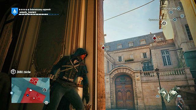 Na pistolet zbyt daleko. Trzeba podbiec i dźgnąć. - 01 - Jubiler | Solucja AC Unity - Assassins Creed: Unity - poradnik do gry