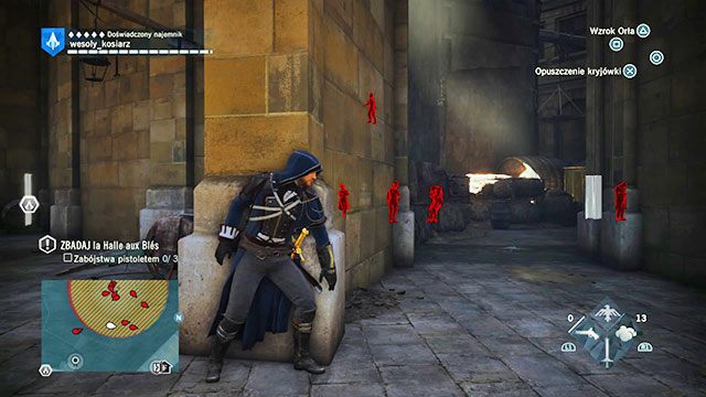 Strażnik na strażniku i strażnikiem pogania. - 02 - La Halle Aux Bles | Solucja AC Unity - Assassins Creed: Unity - poradnik do gry