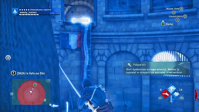 Na piętrze znajduje się dowód. - 02 - La Halle Aux Bles | Solucja AC Unity - Assassins Creed: Unity - poradnik do gry