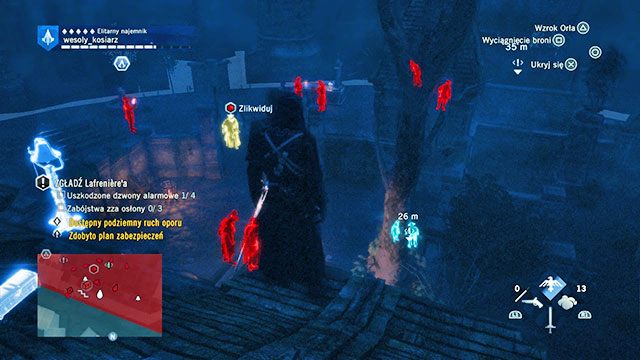 Arno czekający na ofiarę. - 03 - Prorok | Solucja AC Unity - Assassins Creed: Unity - poradnik do gry