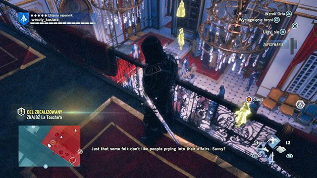 Świetne miejsce na obserwowanie spiskowca. - 01 - Klub Jakobinów | Solucja AC Unity - Assassins Creed: Unity - poradnik do gry
