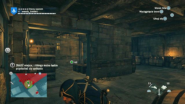 	Wspaniałe miejsce do podsłuchania tajnego spotkania - 01 - Klub Jakobinów | Solucja AC Unity - Assassins Creed: Unity - poradnik do gry
