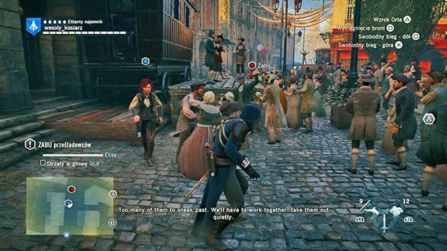 Wrogowie ukryci w tłumie. - 02 - Zasadzka Templariuszy | Solucja AC Unity - Assassins Creed: Unity - poradnik do gry