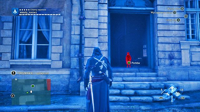 Dostawca trucizn w swoim warsztacie. - 02 - Spotkanie z Mirabeau | Solucja AC Unity - Assassins Creed: Unity - poradnik do gry