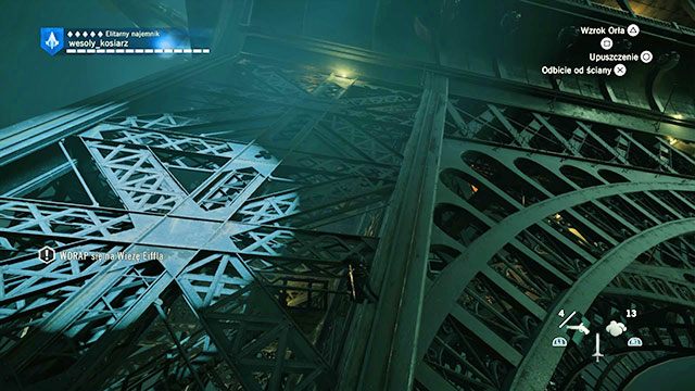 Unikaj światła szperaczy, a wszystko będzie dobrze. - 04 - Ruch Oporu (Most Serwerowy) | Solucja AC Unity - Assassins Creed: Unity - poradnik do gry