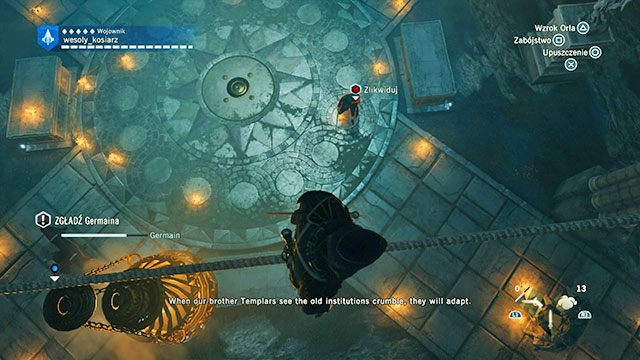 Najlepsza taktyka na Wielkiego Mistrza. - 03 - Twierdza Temple | Solucja AC Unity - Assassins Creed: Unity - poradnik do gry