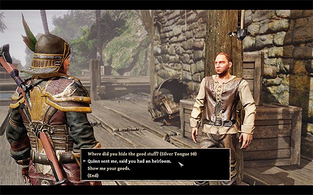 Możesz odebrać ostrze miecza lub wysłuchać planu Flynna - Shattered Inheritance (Rozbity spadek) | Poboczne zadania - Antigua | Risen 3 - Risen 3: Władcy Tytanów - poradnik do gry