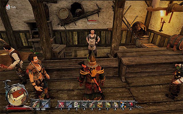 Spencer to barman z lokalnej tawerny - Lost at the Eastern Beach (Zagubiona na wschodniej plaży) | Poboczne zadania - Antigua - Risen 3: Władcy Tytanów - poradnik do gry