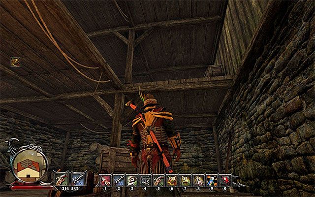 Ostatni z przedmiotów to przesyłka (Heavy Package) i zdecydowanie najtrudniej jest ją odnaleźć - Pirate Problems (Problemy z piratami) | Poboczne zadania - Antigua | Risen 3 - Risen 3: Władcy Tytanów - poradnik do gry