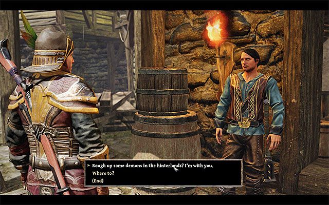 Potwierdź gotowość do rozpoczęcia podróży - The Shadow Creatures in the Backcountry (Stwory cienia na terenach wiejskich) | Poboczne zadania - Antigua - Risen 3: Władcy Tytanów - poradnik do gry