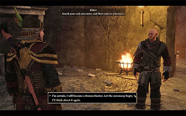 Decyzja o przyłączeniu się do łowców demonów jest nieodwracalna! - New Allies (Nowi sojusznicy) | Główne zadania - Calador | Risen 3 Władcy Tytanów - Risen 3: Władcy Tytanów - poradnik do gry