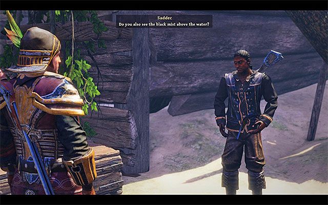 Saddec stoi niedaleko wraku okrętu na plaży piratów - Sign Saddec On (Przyłączenie Saddeca) | Zadania załogi (Crew) | Risen 3 - Risen 3: Władcy Tytanów - poradnik do gry