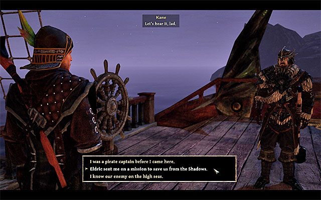 Po dołączeniu do łowców demonów będziesz mógł przejąć kontrolę nad statkiem - Pirate Alliance (Piracki sojusz) | Główne zadania - Calador | Risen 3 - Risen 3: Władcy Tytanów - poradnik do gry