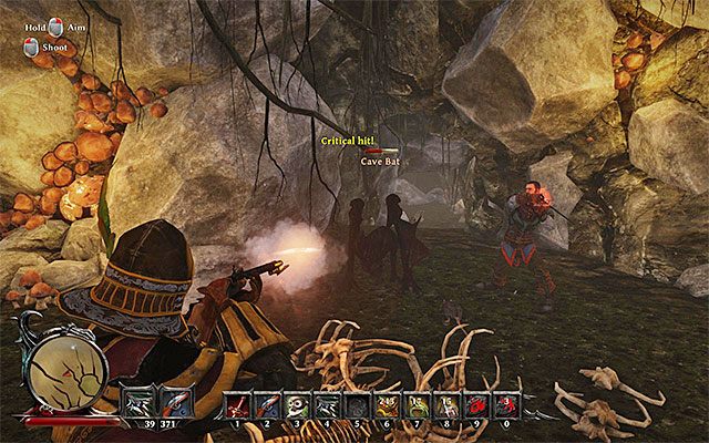 Możesz zbadać jaskinię i zająć się nietoperzami - Tour of Taranis (Wycieczka po Taranis) | Poboczne zadania - Taranis | Risen 3 - Risen 3: Władcy Tytanów - poradnik do gry