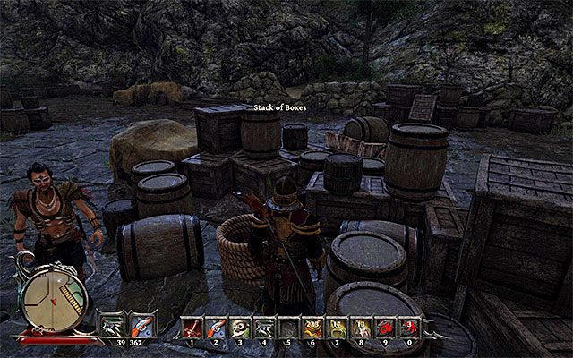 Podejdź w nocy do skrzyń składowanych w porcie - Harbour Thieves (Złodzieje z portu) | Poboczne zadania - Taranis | Risen 3 - Risen 3: Władcy Tytanów - poradnik do gry