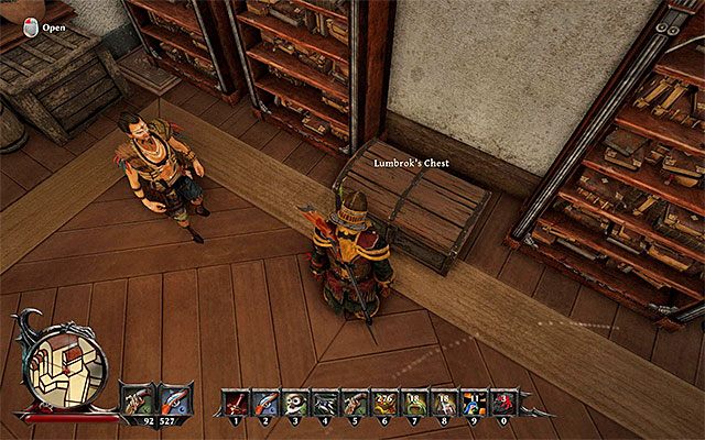 Skrzynia Lumbroka - The Private Store (Prywatny składzik) | Poboczne zadania - Taranis | Risen 3 - Risen 3: Władcy Tytanów - poradnik do gry