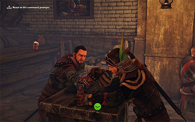 Wciskaj klawisze zgodnie z wyświetlanymi ikonami - Strong Arms (Silne ramiona) | Poboczne zadania - Taranis | Risen 3 - Risen 3: Władcy Tytanów - poradnik do gry