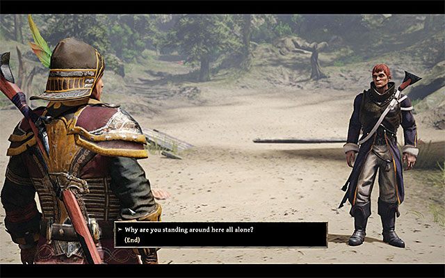 Venturo stoi na plaży - The Terror of the East (Postrach wschodu) | Poboczne zadania - Wyspa Mgieł (Fog Island) - Risen 3: Władcy Tytanów - poradnik do gry