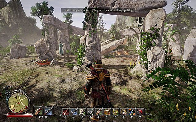 Dotrzyj do kręgu kamieni - United in the Afterlife (Złączeni w życiu po śmierci) | Poboczne zadania - Wyspa Mgieł (Fog Island) - Risen 3: Władcy Tytanów - poradnik do gry