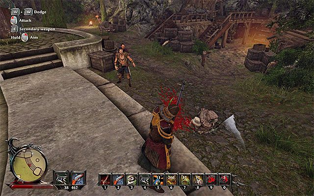 Pomóż Aliemu wygrać pojedynek z Bezimiennym - An Unusual Cadet (Niecodzienny kadet) | Zadania załogi (Crew) | Risen 3 - Risen 3: Władcy Tytanów - poradnik do gry