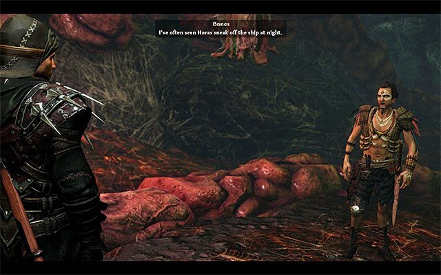 Porozmawiaj z Bonesem i z Margoloth - The Traitor (Zdrajca) | Główne zadania - Kila | Risen 3 Władcy Tytanów - Risen 3: Władcy Tytanów - poradnik do gry