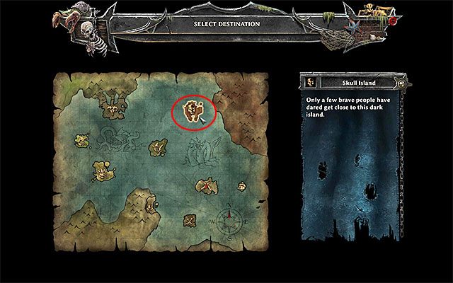 Quest ten możesz odblokować po pokonaniu kapitana Kruka (Crowa) w ramach zaliczania zadania Sea Battle Against Crow (Bitwa morska z Krukiem), którego opis przejścia znajduje się w rozdziale Pozostałe zadania - Evils Refuge (Schronienie sił zła) | Główne zadania - Wyspa Czaszek (Skull Island) - Risen 3: Władcy Tytanów - poradnik do gry