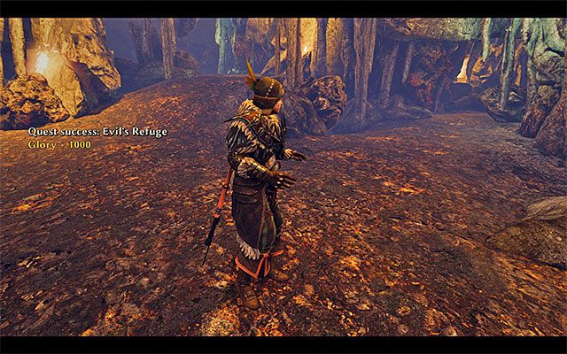 Nekroloth przebywa w jaskini - Evils Refuge (Schronienie sił zła) | Główne zadania - Wyspa Czaszek (Skull Island) - Risen 3: Władcy Tytanów - poradnik do gry