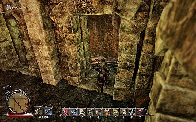 Nie zmieniaj piętra po pociągnięciu za dźwignię z centralnej wieży tylko skorzystaj z drugiej metalowej kładki żeby z niej wyjść - Reunion (Spotkanie) | Główne zadania - Wyspa Czaszek (Skull Island) | Risen 3 - Risen 3: Władcy Tytanów - poradnik do gry