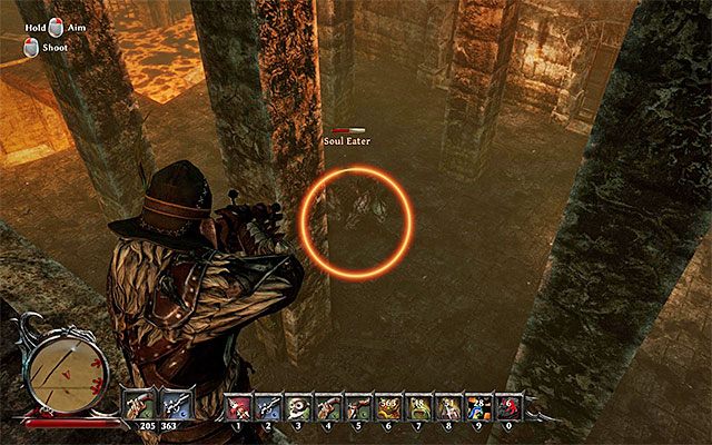 Pożeracza Dusz warto zaatakować na dystans - Reunion (Spotkanie) | Główne zadania - Wyspa Czaszek (Skull Island) | Risen 3 - Risen 3: Władcy Tytanów - poradnik do gry