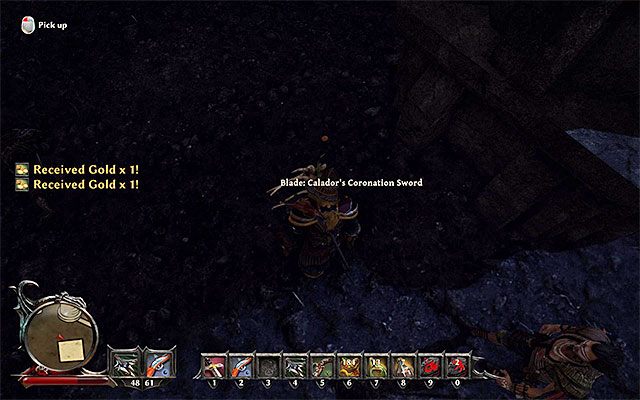 Ostrze odnajdziesz niedaleko miejsca pokonania lorda cieni - Re-Forge Caladors Coronation Sword (Wykuj ponownie miecz koronacyjny) | Zadania związane z broniami (Weapons) - Risen 3: Władcy Tytanów - poradnik do gry