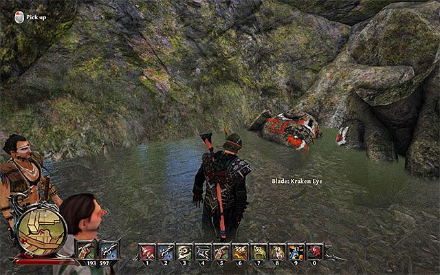 Ostrze jest w Zakazanej Dolinie - Re-Forge Kraken Eye (Wykuj ponownie Oko Krakena) | Zadania związane z broniami (Weapons) - Risen 3: Władcy Tytanów - poradnik do gry