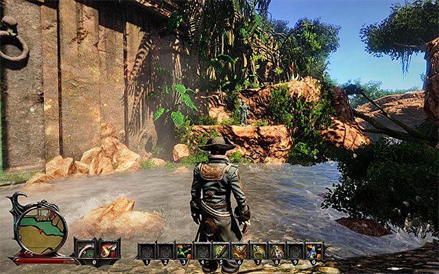 Miejsce rozpoczęcia wspinaczki - Hunting for Treasure (Polowanie na skarb) | Główne zadania - Wybrzeże Krabów (Crab Coast) - Risen 3: Władcy Tytanów - poradnik do gry