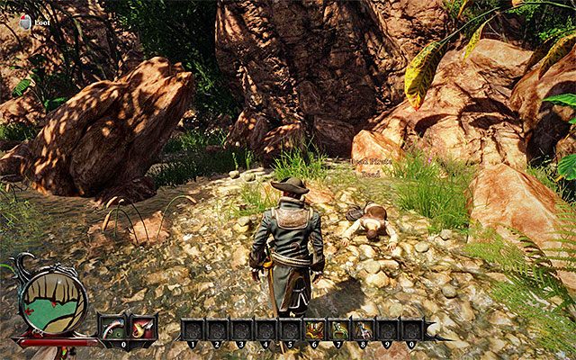 Martwy pirat - Race Against an Unknown Opponent (Wyścig z nieznanym przeciwnikiem) | Poboczne zadania - Wybrzeże Krabów (Crab Coast) - Risen 3: Władcy Tytanów - poradnik do gry