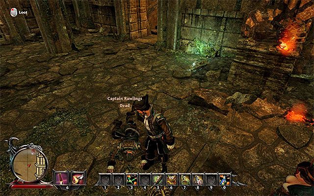 Martwy kapitan - Race Against an Unknown Opponent (Wyścig z nieznanym przeciwnikiem) | Poboczne zadania - Wybrzeże Krabów (Crab Coast) - Risen 3: Władcy Tytanów - poradnik do gry