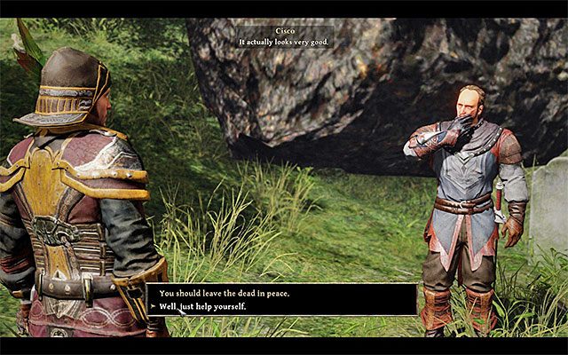 Możesz raz jeszcze zezwolić Cisco na kradzież albo mu się postawić - A Big Haul (Duży łup) | Poboczne zadania - Calador | Risen 3 Władcy Tytanów - Risen 3: Władcy Tytanów - poradnik do gry