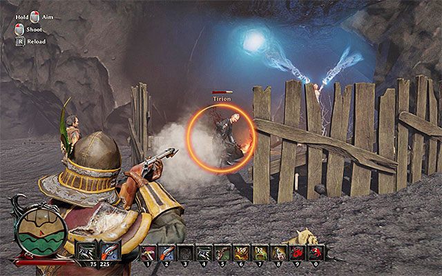 Próbuj powstrzymywać maga przed odpalaniem potężnych czarów - Dangerous Liaison (Niebezpieczny związek) | Poboczne zadania - Calador - Risen 3: Władcy Tytanów - poradnik do gry