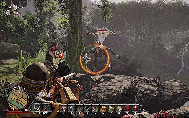 Do zlikwidowania są trzy duże potwory - Insidious Danger (Podstępne niebezpieczeństwo) | Poboczne zadania - Calador - Risen 3: Władcy Tytanów - poradnik do gry