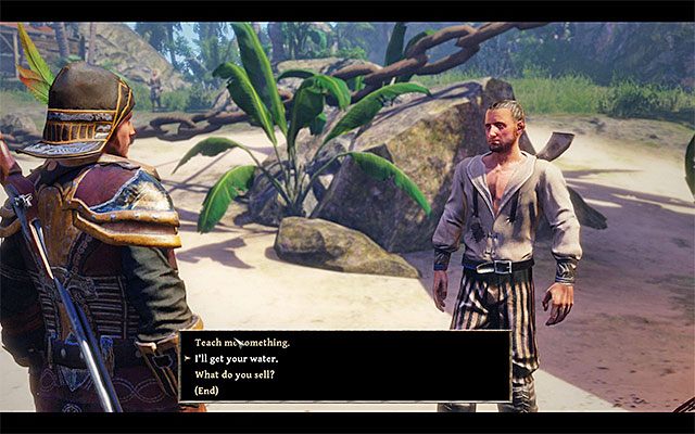 Buddy poprosi Bezimiennego o pomoc w uzyskaniu dostępu do dostaw wody - Water Source Conflict (Konflikt w sprawie dostępu do wody) | Poboczne zadania - Kila - Risen 3: Władcy Tytanów - poradnik do gry