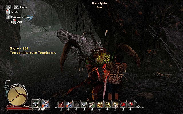 Uważaj na największe odmiany pająków - Get Back Soon, Lad (Wracaj, kolego) | Poboczne zadania - Kila | Risen 3 - Risen 3: Władcy Tytanów - poradnik do gry