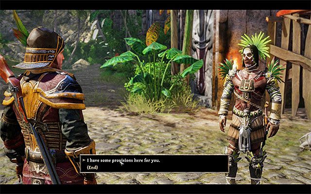 Porozmawiaj z Baraką - A Delectable Meal (Smakowity posiłek) | Poboczne zadania - Kila | Risen 3 - Risen 3: Władcy Tytanów - poradnik do gry