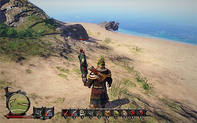 Colea odnajdziesz niedaleko brzegu - All Cats Are Grey By Night (Szare nocne koty) | Poboczne zadania - Kila - Risen 3: Władcy Tytanów - poradnik do gry