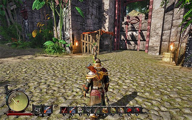 Baraka pilnuje bramy - Open the Large Gate (Otwórz dużą bramę) | Główne zadania - Kila | Risen 3 - Risen 3: Władcy Tytanów - poradnik do gry